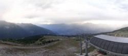 Archived image Webcam Peisey Vallandry - Top station of chairlift Grizzly 05:00