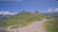 Archived image Webcam Col du Joly: Les Contamines Montjoie 13:00