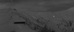 Archiv Foto Webcam Les Contamines Montjoie - Blick auf die Piste Signal 06:00