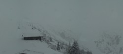 Archiv Foto Webcam Les Contamines Montjoie - Blick auf die Piste Signal 11:00