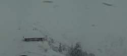 Archiv Foto Webcam Les Contamines Montjoie - Blick auf die Piste Signal 15:00