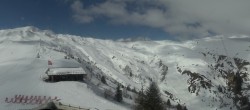 Archiv Foto Webcam Les Contamines Montjoie - Blick auf die Piste Signal 05:00