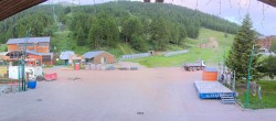 Archiv Foto Webcam Les Karellis, Talstation 05:00