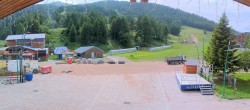 Archiv Foto Webcam Les Karellis, Talstation 15:00