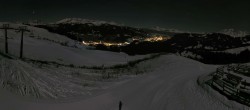 Archiv Foto Webcam Cret du Midi, Val d´Arly 03:00