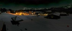 Archiv Foto Webcam Le Bettex, St. Gervais 01:00