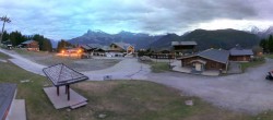 Archiv Foto Webcam Le Bettex, St. Gervais 05:00