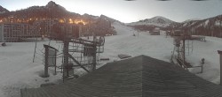 Archiv Foto Webcam Isola 2000: Talstation Skigebiet 05:00