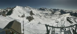 Archived image Webcam Orcieres 1850 - Top station chairlift Drouvet 09:00