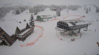 Archiv Foto Webcam Sunshine Village - Mt Standish Express 07:00