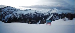 Archived image Webcam Lake Louise: Panorama Ptarmigan 23:00