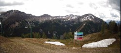 Archived image Webcam Lake Louise: Panorama Ptarmigan 10:00