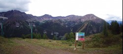 Archiv Foto Webcam Lake Louise: Ptarmigan Panoramablick 04:00