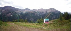 Archived image Webcam Lake Louise: Panorama Ptarmigan 04:00