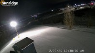 Archiv Foto Webcam Abfahrt Coyote Crossing 23:00