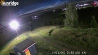 Archived image Webcam The run Coyote Crossing 01:00