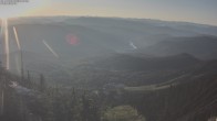 Archived image Webcam Red Mountain Resort Slope and Lift 04:00