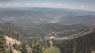 Archived image Webcam Red Mountain Resort Slope and Lift 12:00