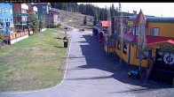 Archiv Foto Webcam Silver Star Mountain Resort Blick auf das Dorf 08:00
