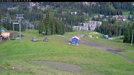 Archived image Webcam Silver Queen Slope and chair lift 08:00