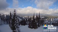 Archiv Foto Webcam Sun Peaks: Mt. Tod 12:00