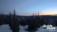 Archived image Webcam Sun Peaks - View Mt. Tod 04:00