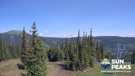 Archiv Foto Webcam Sun Peaks: Mt. Tod 10:00