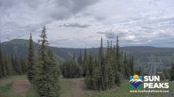 Archived image Webcam Sun Peaks - View Mt. Tod 10:00
