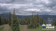 Archived image Webcam Sun Peaks - View Mt. Tod 12:00