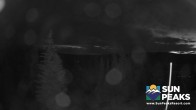 Archived image Webcam Sun Peaks - View Mt. Tod 21:00
