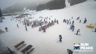 Archived image Webcam Village Day Lodge - Sun Peaks 12:00