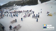 Archived image Webcam Village Day Lodge - Sun Peaks 08:00