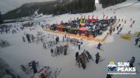 Archived image Webcam Village Day Lodge - Sun Peaks 10:00