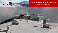 Archived image Webcam Whistler: View Peak 2 Peak Gondola 08:00