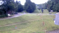 Archived image Webcam Mont Sutton: base area 09:00