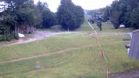 Archiv Foto Webcam Mont Sutton: Aussicht auf die Talstation 13:00