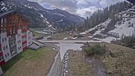 Archived image Webcam Obertauern Ski Resort: Hotel Enzian 04:00