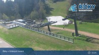 Archived image Webcam Říčky v Orlických horách - Base Station 10:00