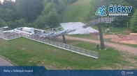 Archived image Webcam Říčky v Orlických horách - Base Station 04:00