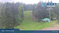 Archived image Webcam Říčky v Orlických horách - Base Station 14:00
