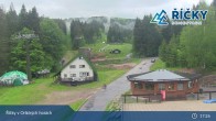 Archived image Webcam Říčky v Orlických horách - Base Station 16:00