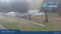 Archived image Webcam Říčky v Orlických horách - Base Station 14:00