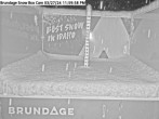 Archived image Webcam Snow Cam Brundage Base 23:00