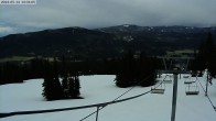 Archiv Foto Webcam Bridger Bowl: Alpine Lift 13:00