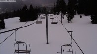 Archiv Foto Webcam Bridger Bowl: Alpine Lift 13:00