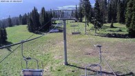 Archiv Foto Webcam Bridger Bowl: Alpine Lift 07:00