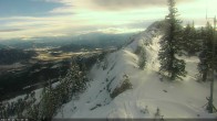 Archiv Foto Webcam Berggrat Ridge in Bridger Bowl 13:00