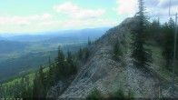 Archiv Foto Webcam Berggrat Ridge in Bridger Bowl 11:00