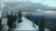 Archived image Webcam North Ridge - Bridger Bowl 19:00