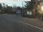 Archived image Webcam view of the information center at Old Forge 19:00